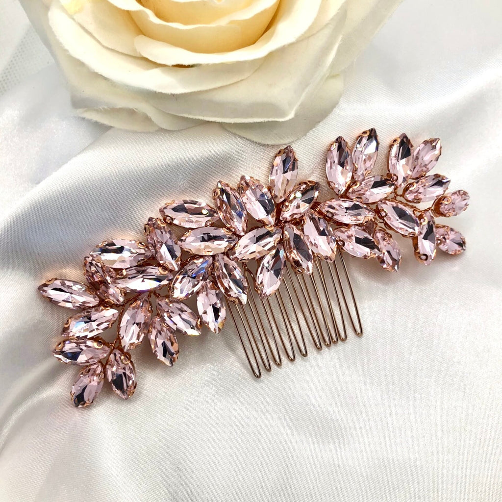 Wedding Hair Accessories - Crystal Bridal Hair Comb - More Colors