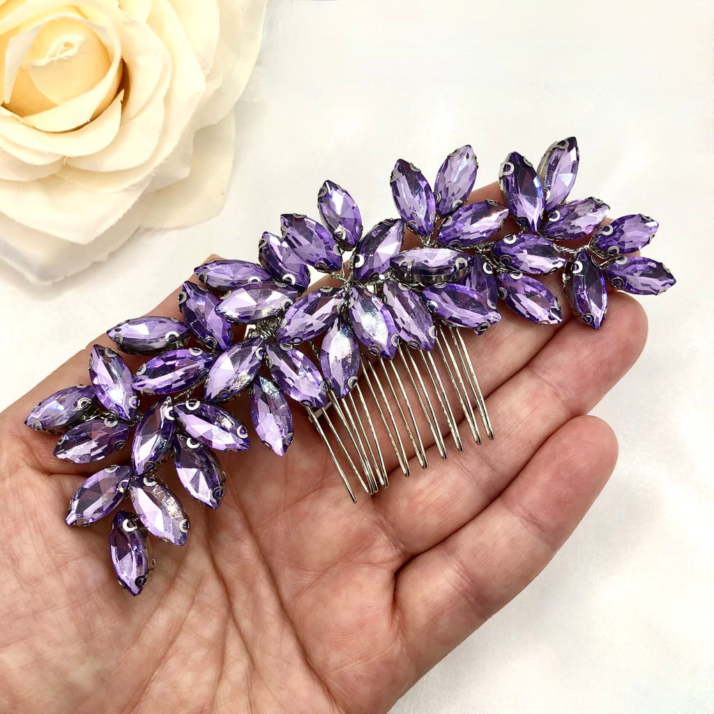 Wedding Hair Accessories - Crystal Bridal Hair Comb - More Colors