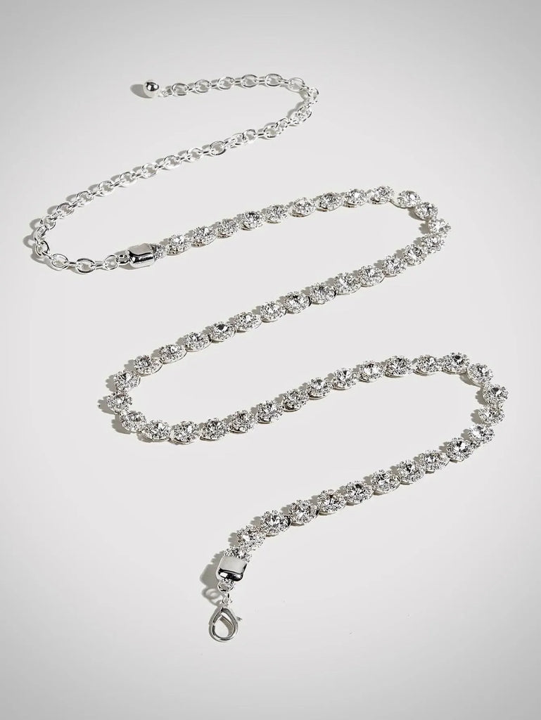 "Dana" - Crystal Bridal Chain Belt