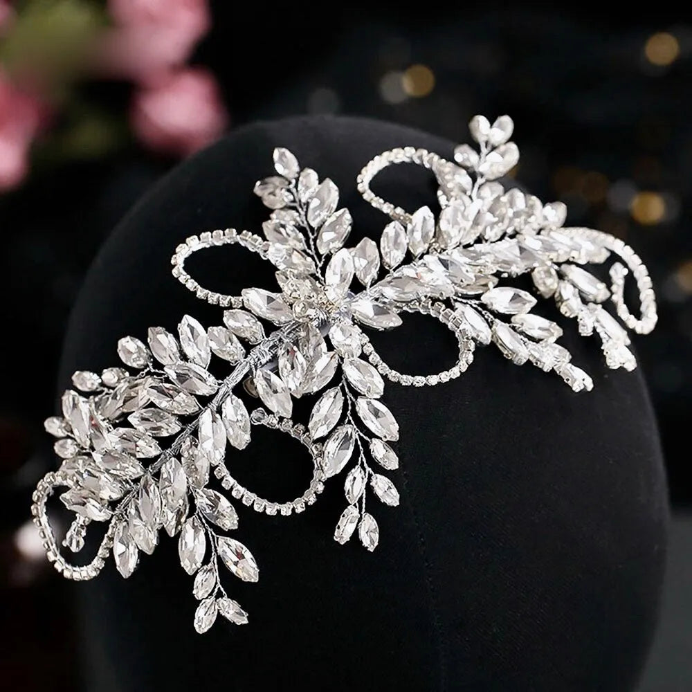 Wedding Hair Accessories - 1920s Style Silver Bridal Hair Accessory