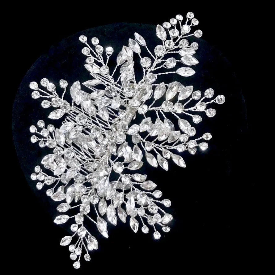 Wedding Hair Accessories - Austrian Crystal Bridal Hair Comb