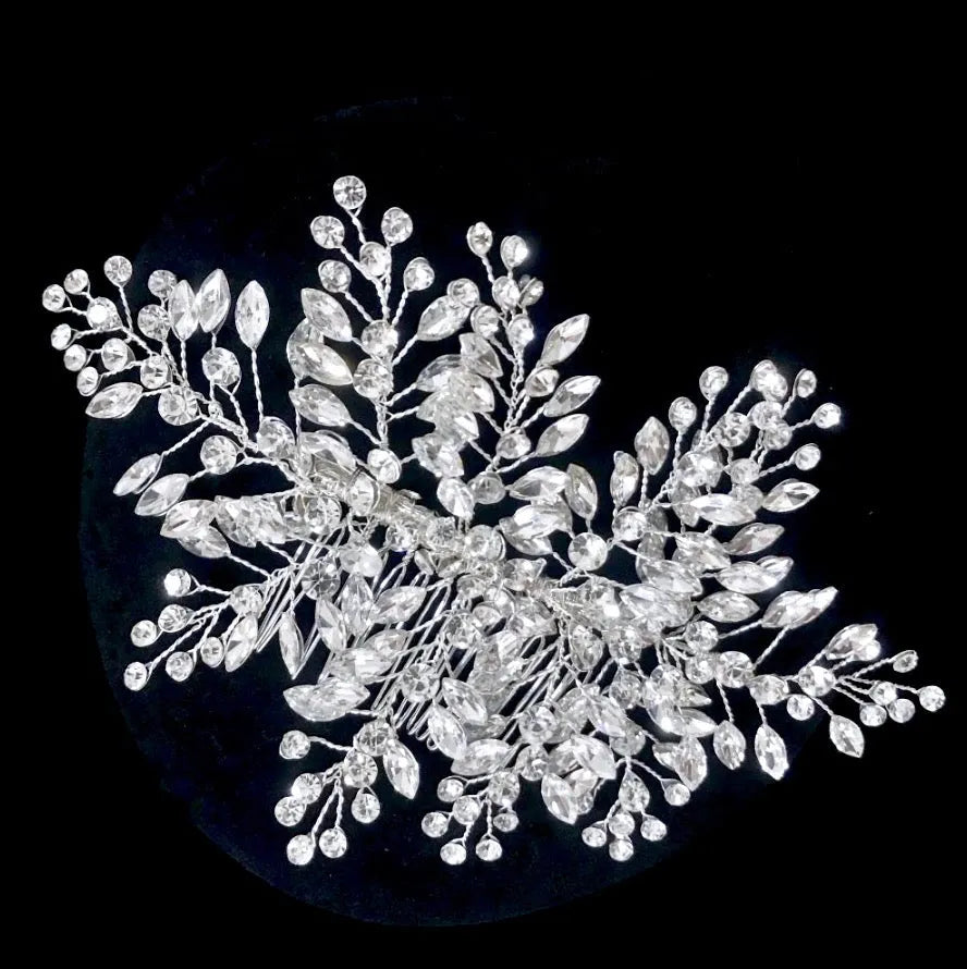 Wedding Hair Accessories - Austrian Crystal Bridal Hair Comb