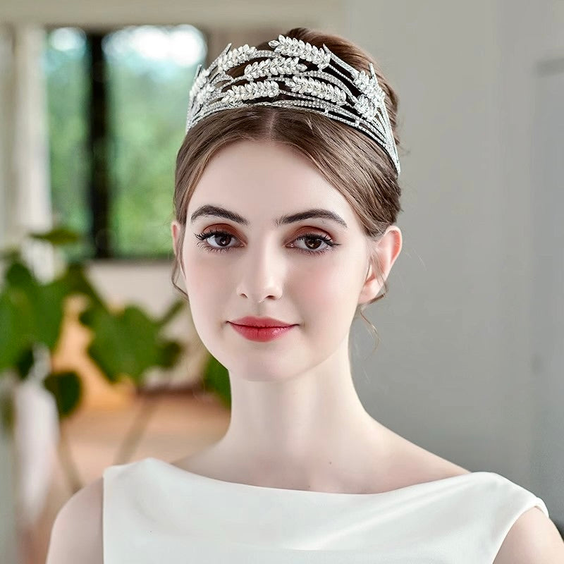 Wedding Hair Accessories - Crystal Bridal Tiara - Available in Silver and Gold