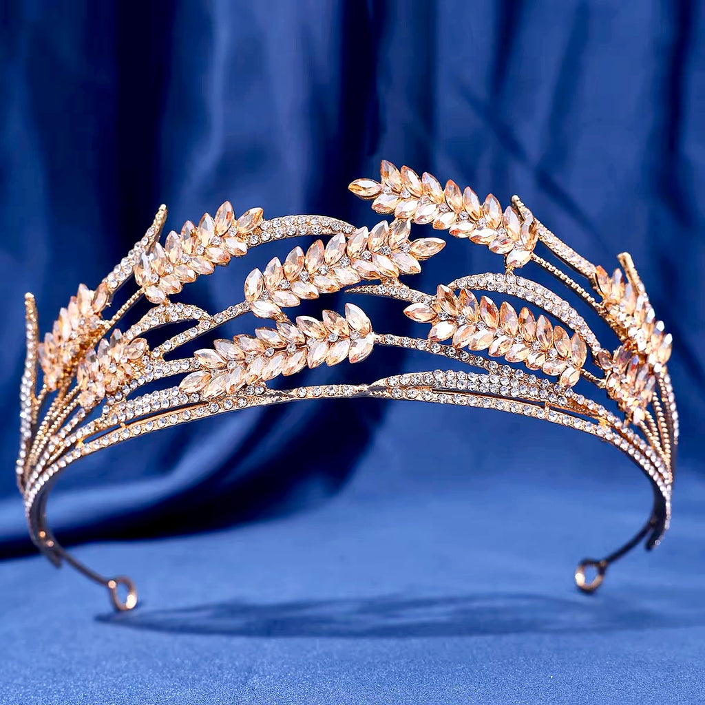 Wedding Hair Accessories - Crystal Bridal Tiara - Available in Silver and Gold
