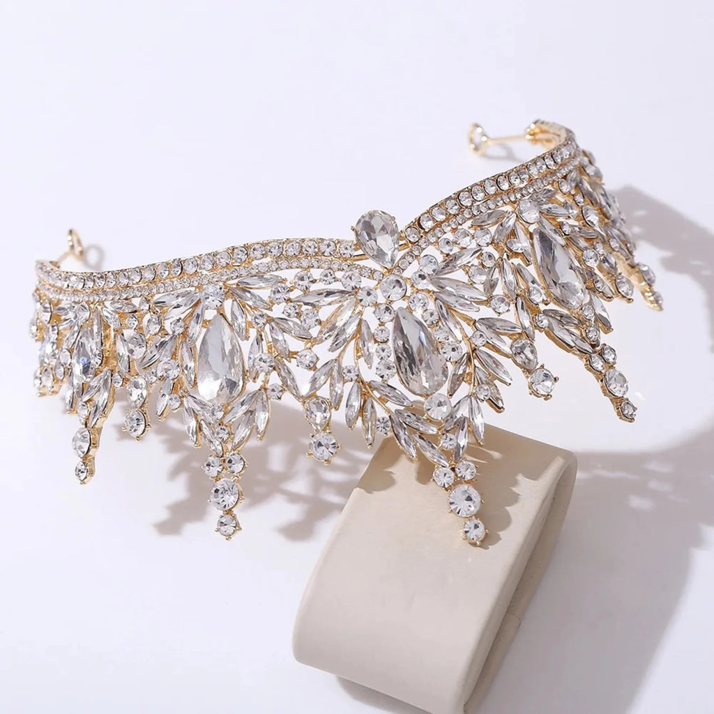 Wedding Hair Accessories - Crystal Bridal Tiara - More Colors