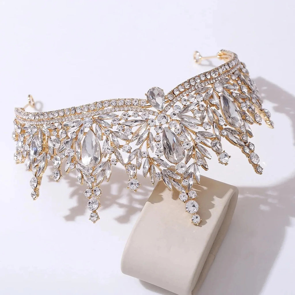Wedding Hair Accessories - Crystal Bridal Tiara - More Colors