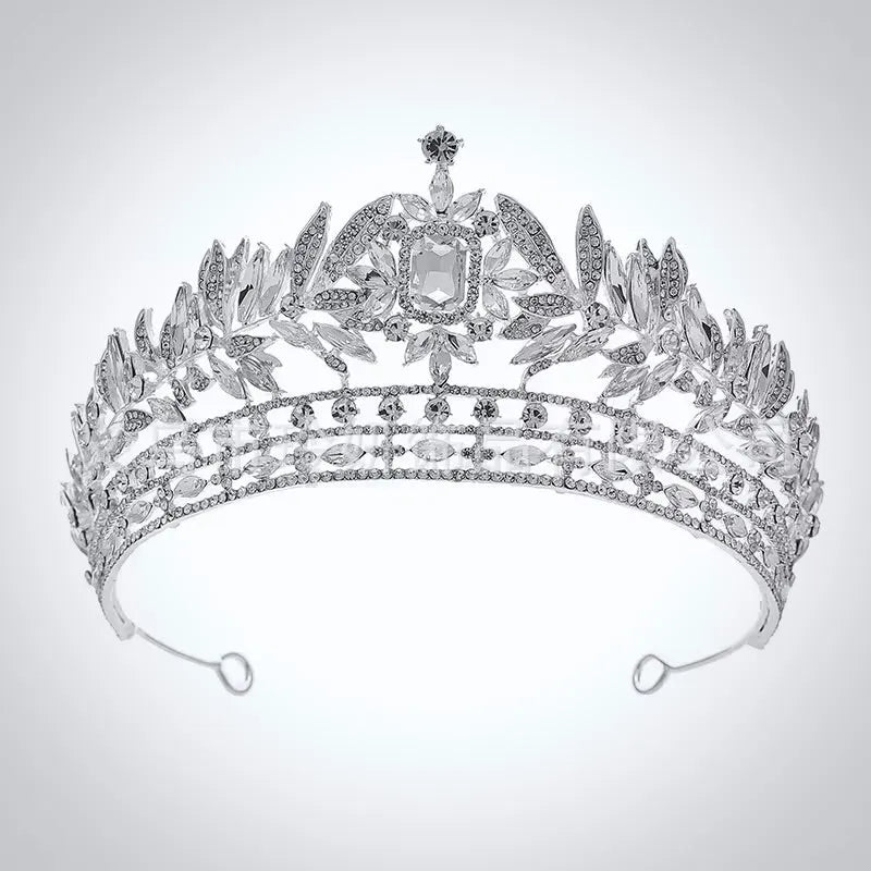 Wedding Hair Accessories - Crystal Bridal Tiara - Available in Silver and Gold