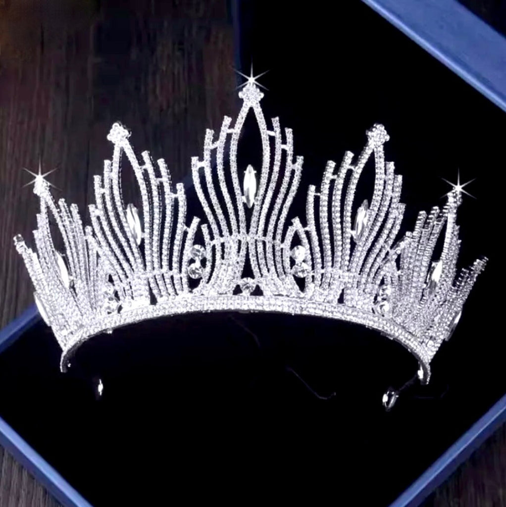 Wedding Hair Accessories - Wedding Crystal Tiara