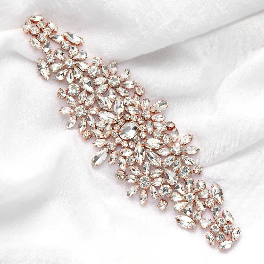 Bridal Accessories - Crystal Bridal Belt/Sash