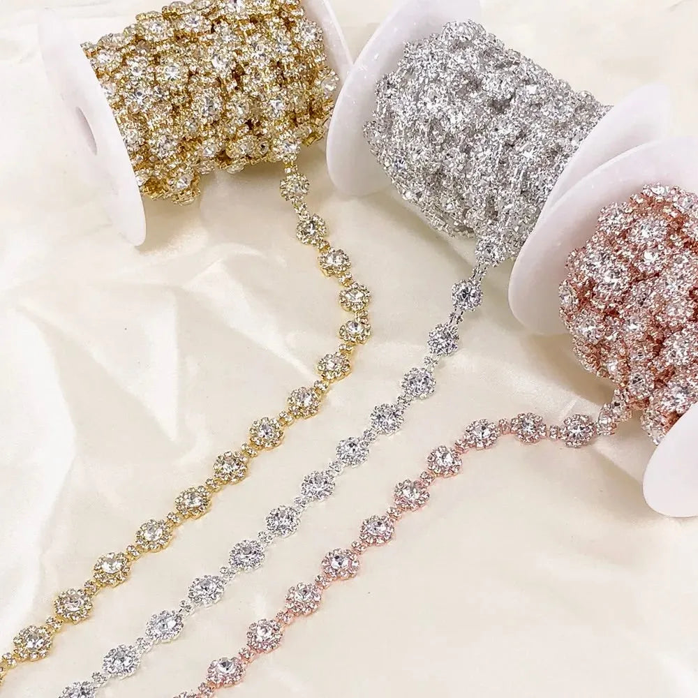 Wedding Accessories - Crystal Bridal Belt - Available in Silver, Rose Gold and Yellow Gold