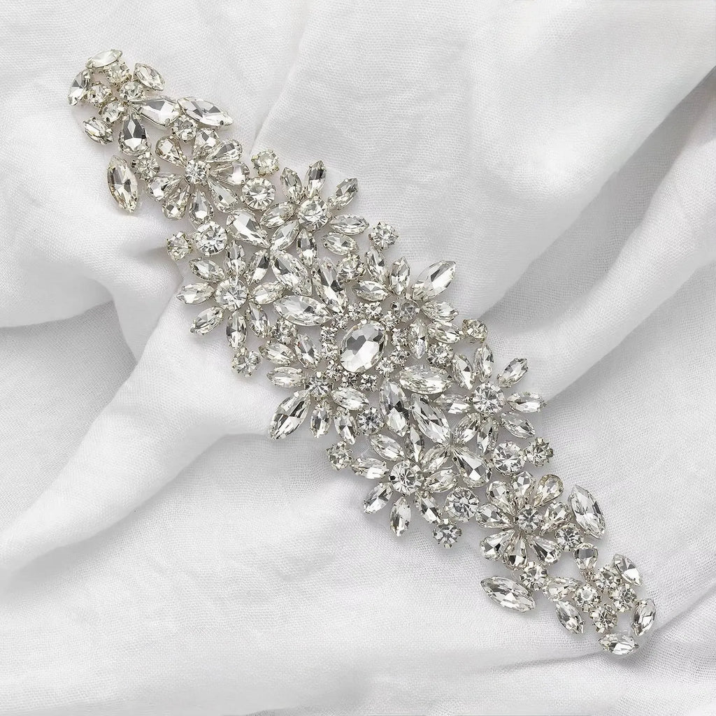 Bridal Accessories - Crystal Bridal Belt/Sash