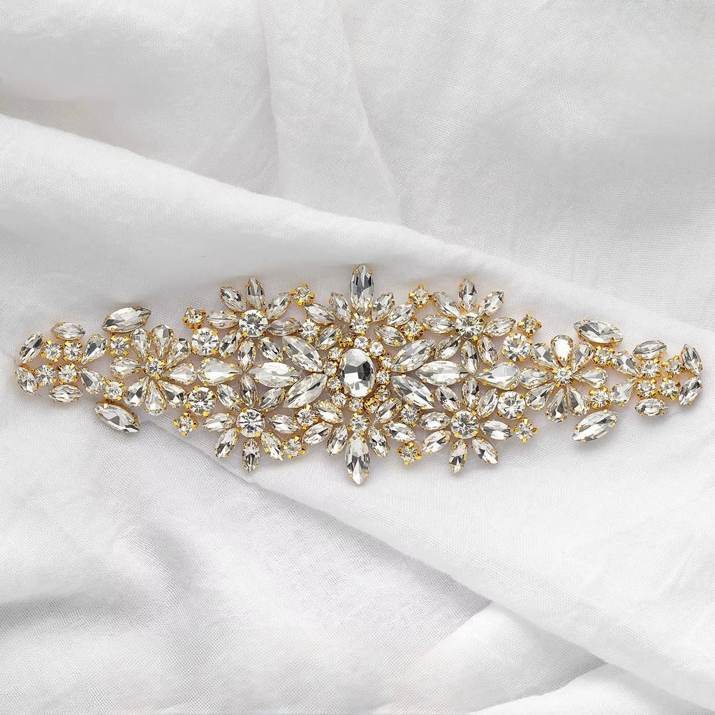 Bridal Accessories - Crystal Bridal Belt/Sash
