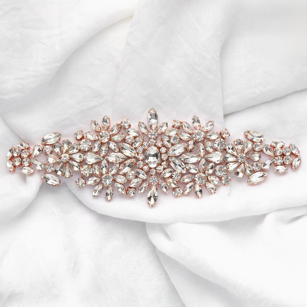 Bridal Accessories - Crystal Bridal Belt/Sash