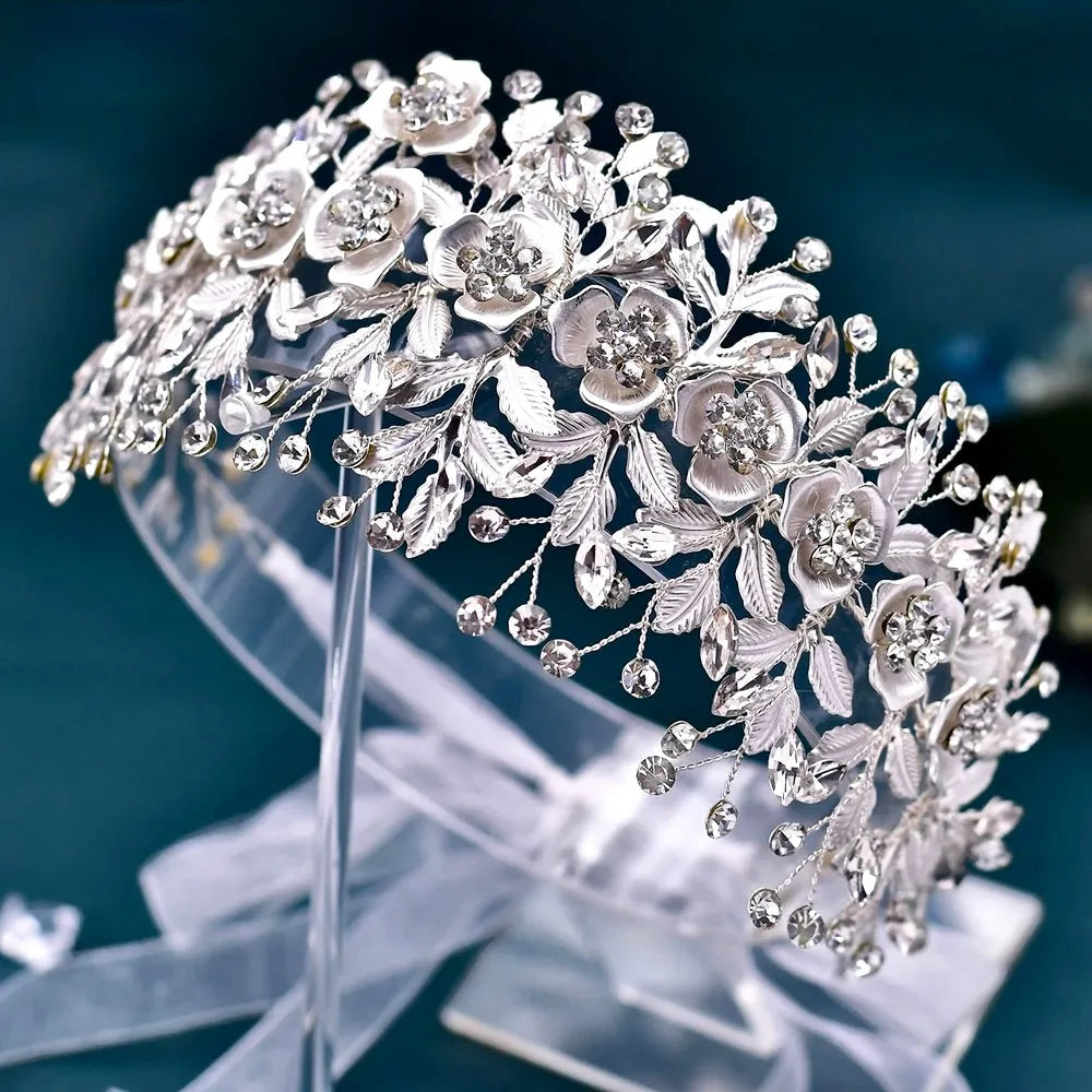 Wedding Hair Accessories - Crystal Bridal Hair Vine - Available in Silver, Rose Gold and Yellow Gold