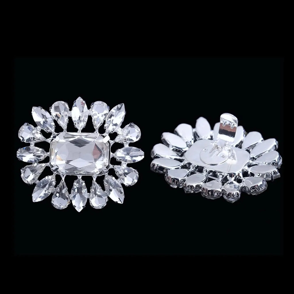 Wedding Accessories - Crystal Bridal Shoe Clips