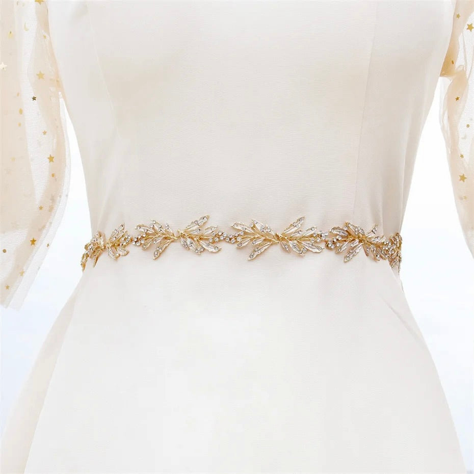 Wedding Accessories Wedding Wired Crystal Belt ADORA by Simona