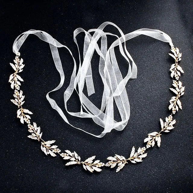 Wedding Accessories - Wedding Wired Crystal Belt