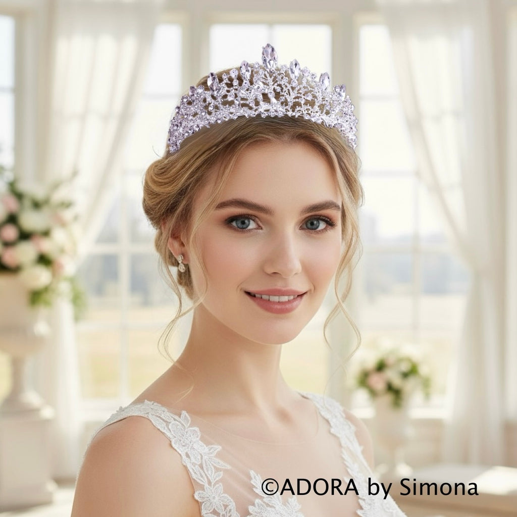 Wedding Hair Accessories - Victorian Gothic Bridal Tiara - Available in Rose Gold, Silver and Yellow Gold