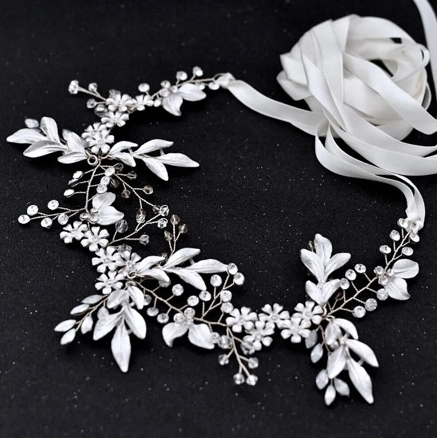 Wedding Accessories - Bohemian Opal Bridal Belt/Sash - Available in Gold and Silver