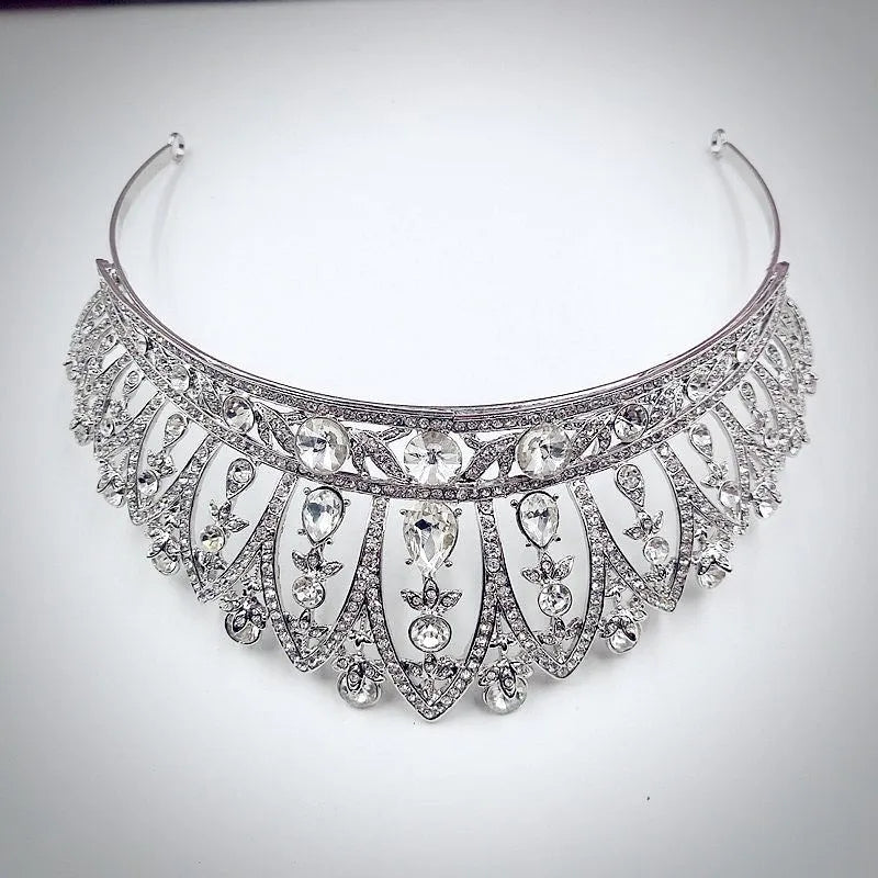 "Ericka" - Wedding Crystal Tiara