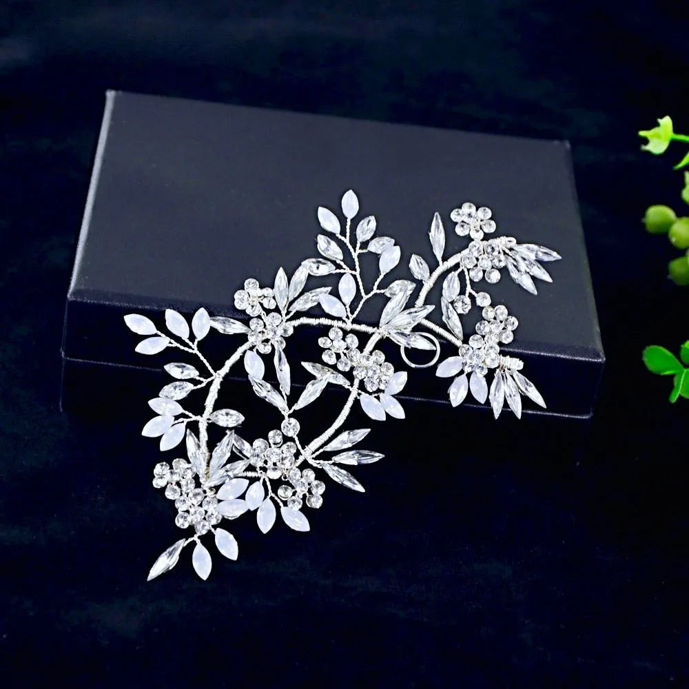 Wedding Hair Accessories - Opal Bridal Hair Clip