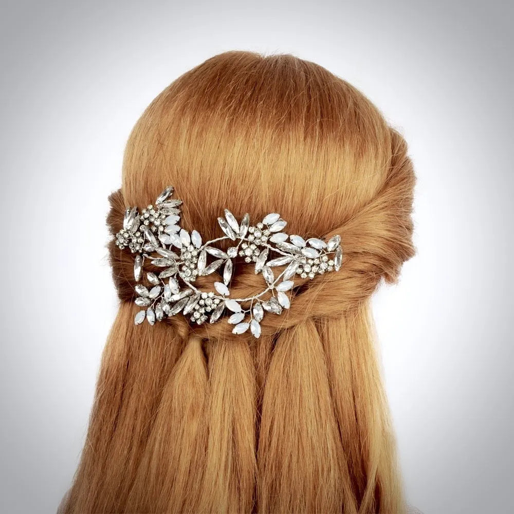 Wedding Hair Accessories - Opal Bridal Hair Clip