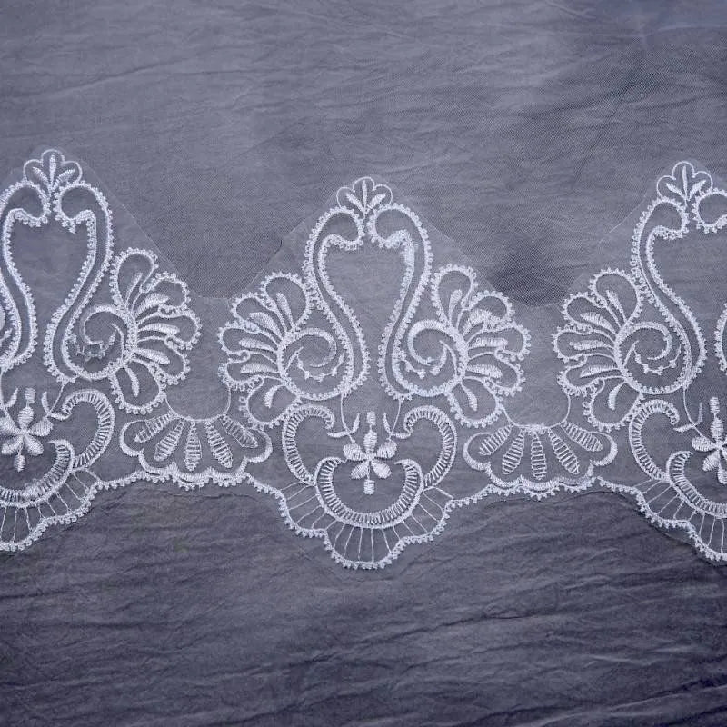 Wedding Veils - Lace Edge Cathedral Bridal Veil