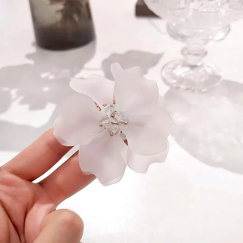 Wedding Jewelry - Bohemian Floral Bridal Earrings
