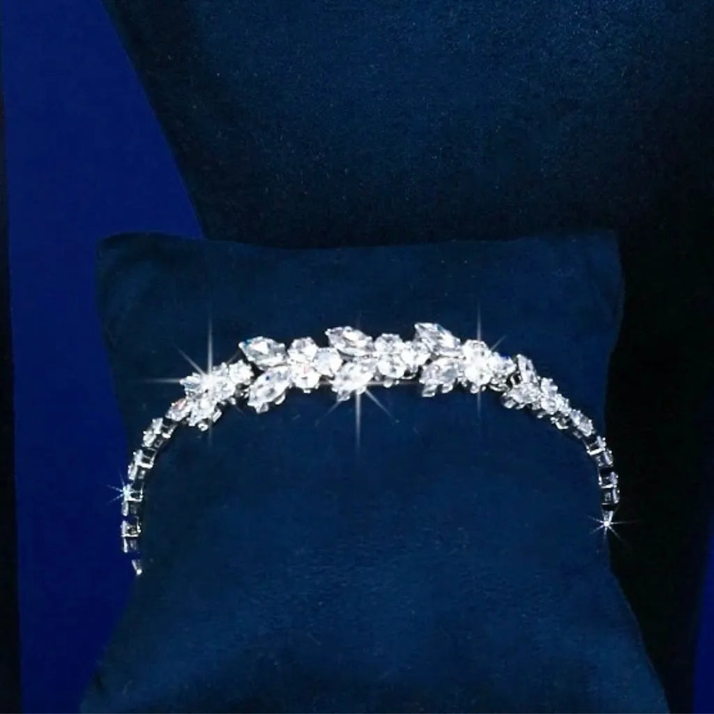 4-Piece CZ Bridal Jewelry Set | Luxurious Wedding Jewelry 