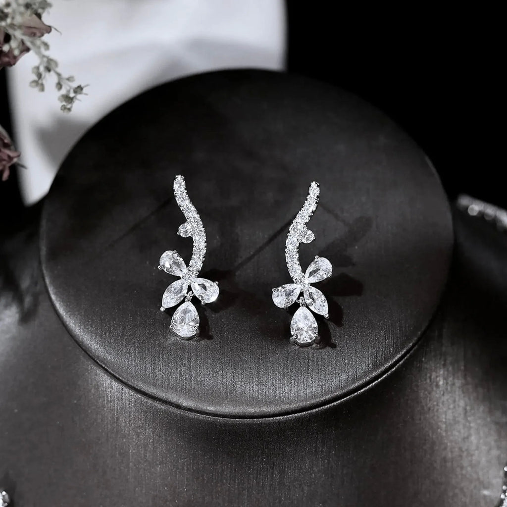 Wedding Jewelry - Luxury Cubic Zirconia Bridal Jewelry Set