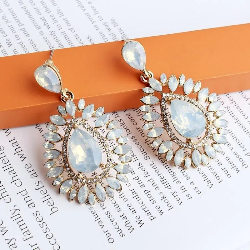 Pearl Wedding Jewelry - Opal Bridal Earrings - More Colors