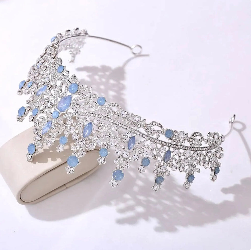 Wedding Hair Accessories - Baroque Bridal Tiara - Available in Rose Gold, Silver and Yellow Gold