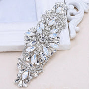 NWT SWAROVSKI BRIDAL BELT Kleinfeld Wedding Dress Sash Belt Swarovski Crystals Pearls  main image 3