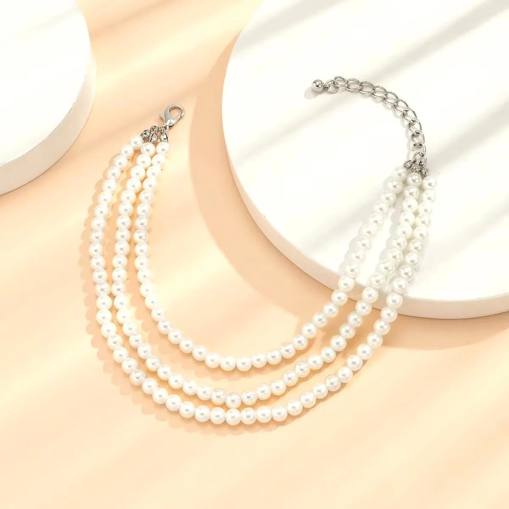 Wedding Accessories - Pearl Bridal Ankle Chains, Anklets, Foot Jewelry