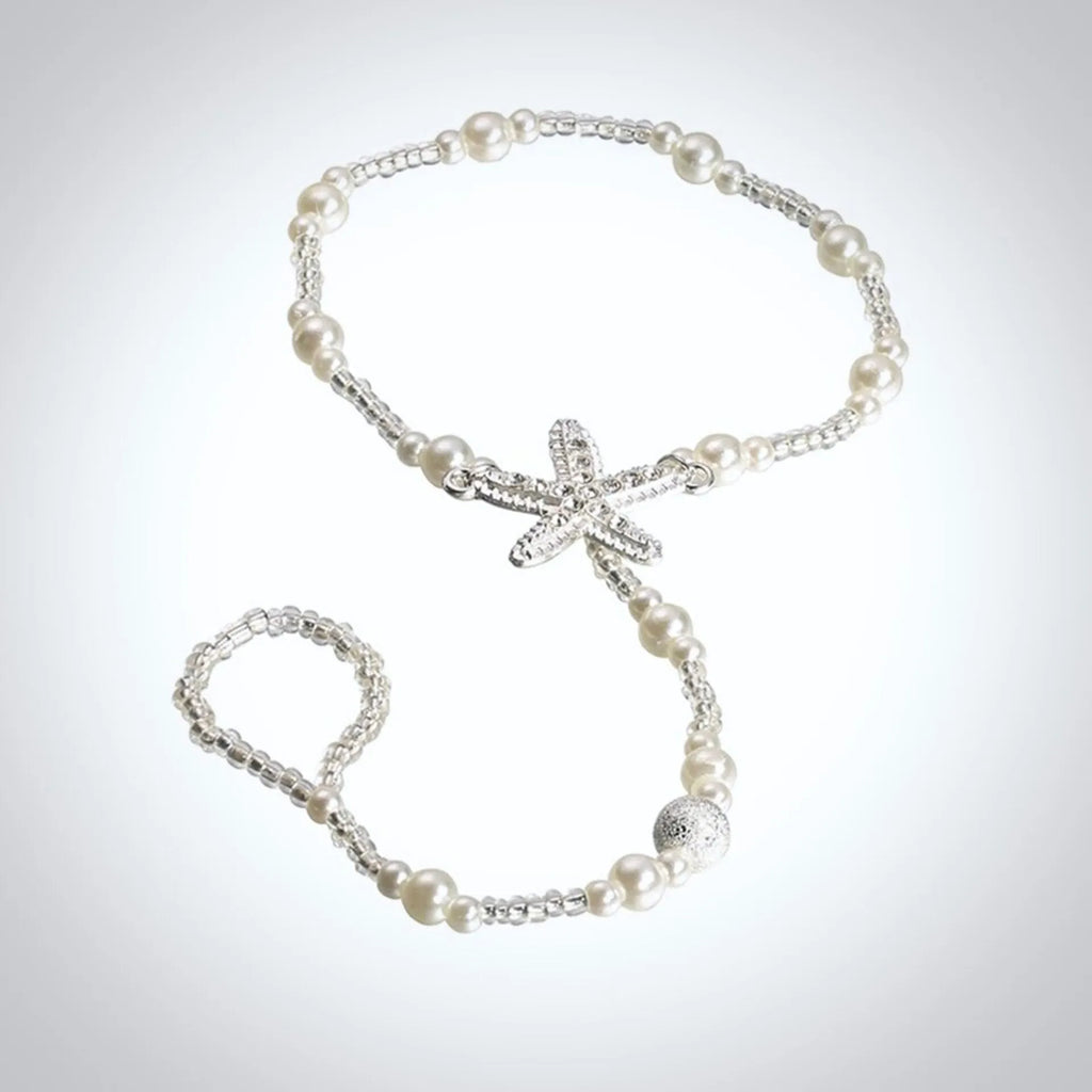Wedding Accessories - Wedding Pearl Barefoot Sandals