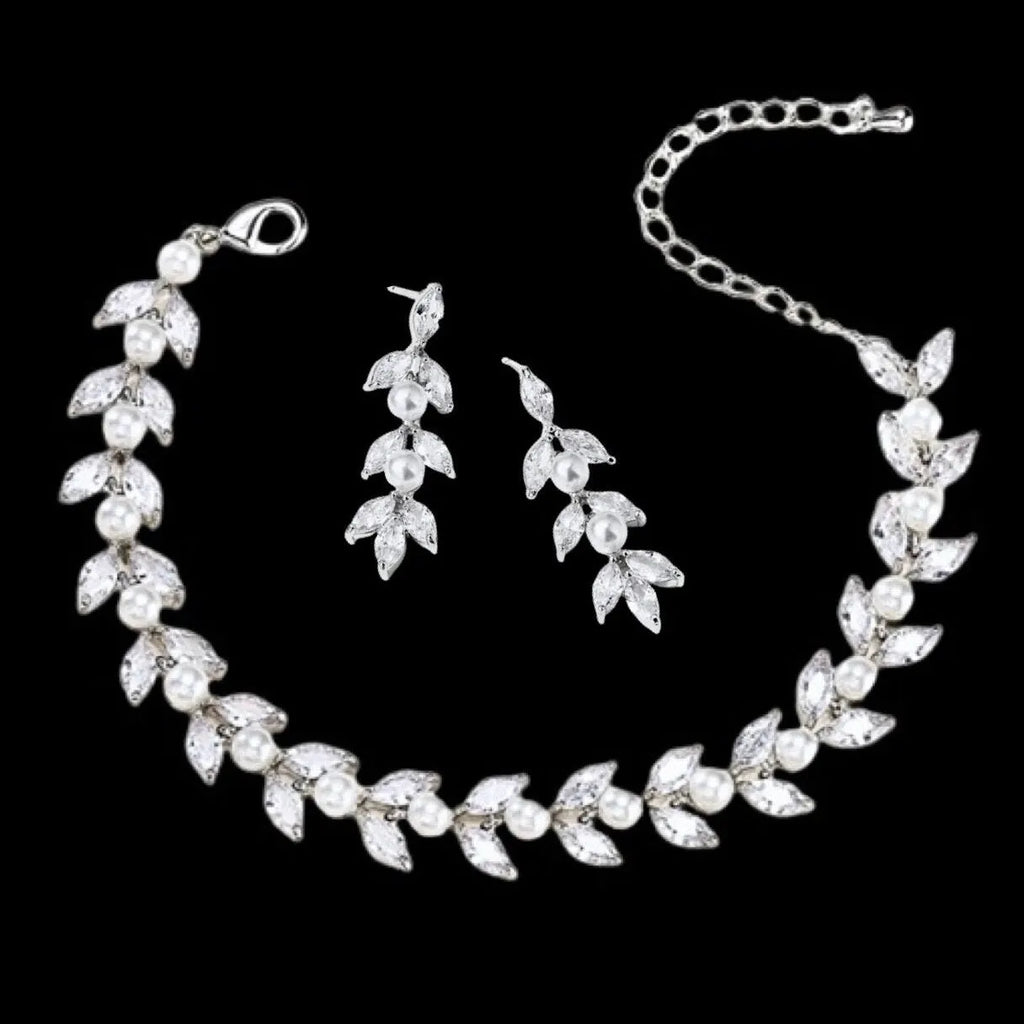 Pearl Wedding Jewelry - Pearl Bridal Earrings - Available in Rose Gold, Silver and Yellow Gold