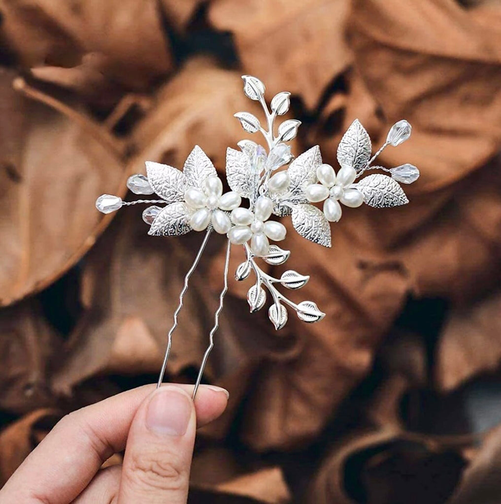 Wedding Hair Accessories - Pearl Bridal Hair Pin