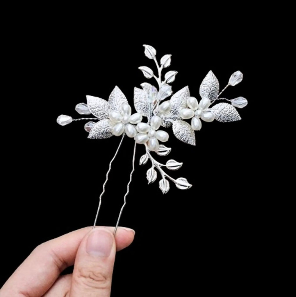 Wedding Hair Accessories - Pearl Bridal Hair Pin