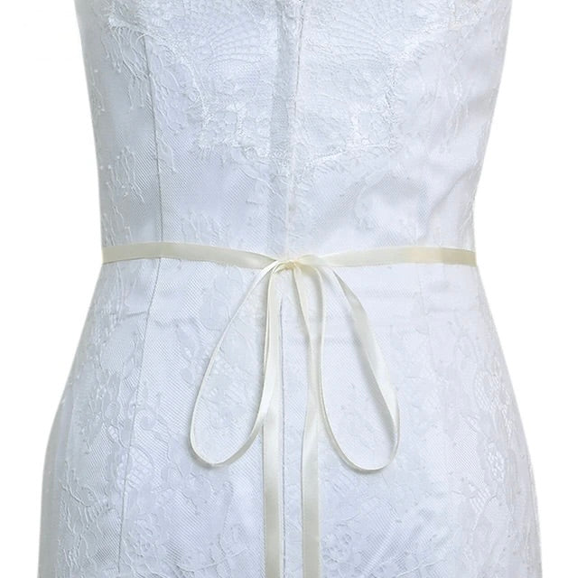 Wedding Accessories - Pearl and Crystal Bridal Belt - Available in Silver and Gold