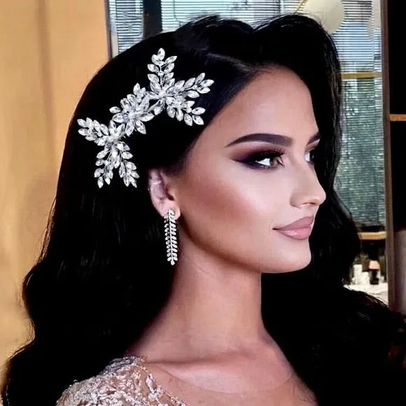 Wedding Hair Accessories - Pearl and Crystal Bridal Hair Comb