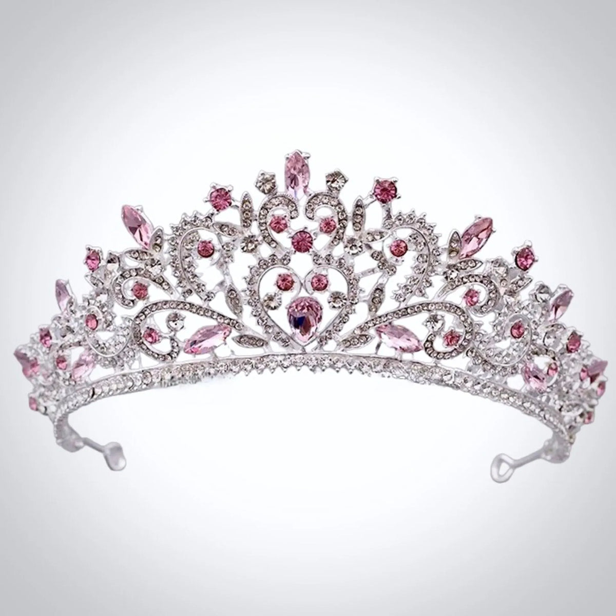 PinkCrystalBridalTiara2.webp?v  display picture 2
