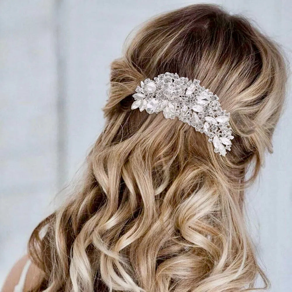 Wedding Hair Accessories - Austrian Crystal Bridal Hair Comb