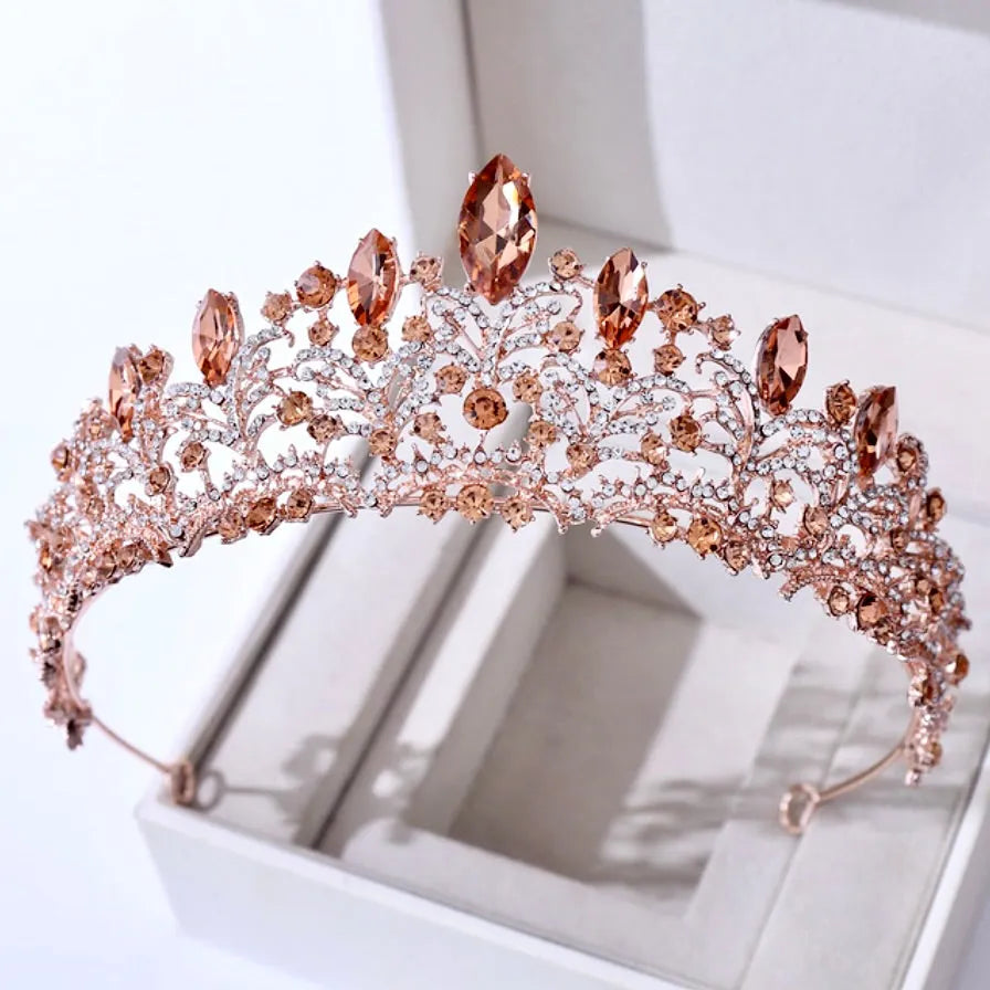 Wedding Hair Accessories - Victorian Gothic Bridal Tiara - Available in Rose Gold, Silver and Yellow Gold