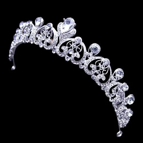 Wedding Hair Accessories - Rhinestone Wedding Tiara