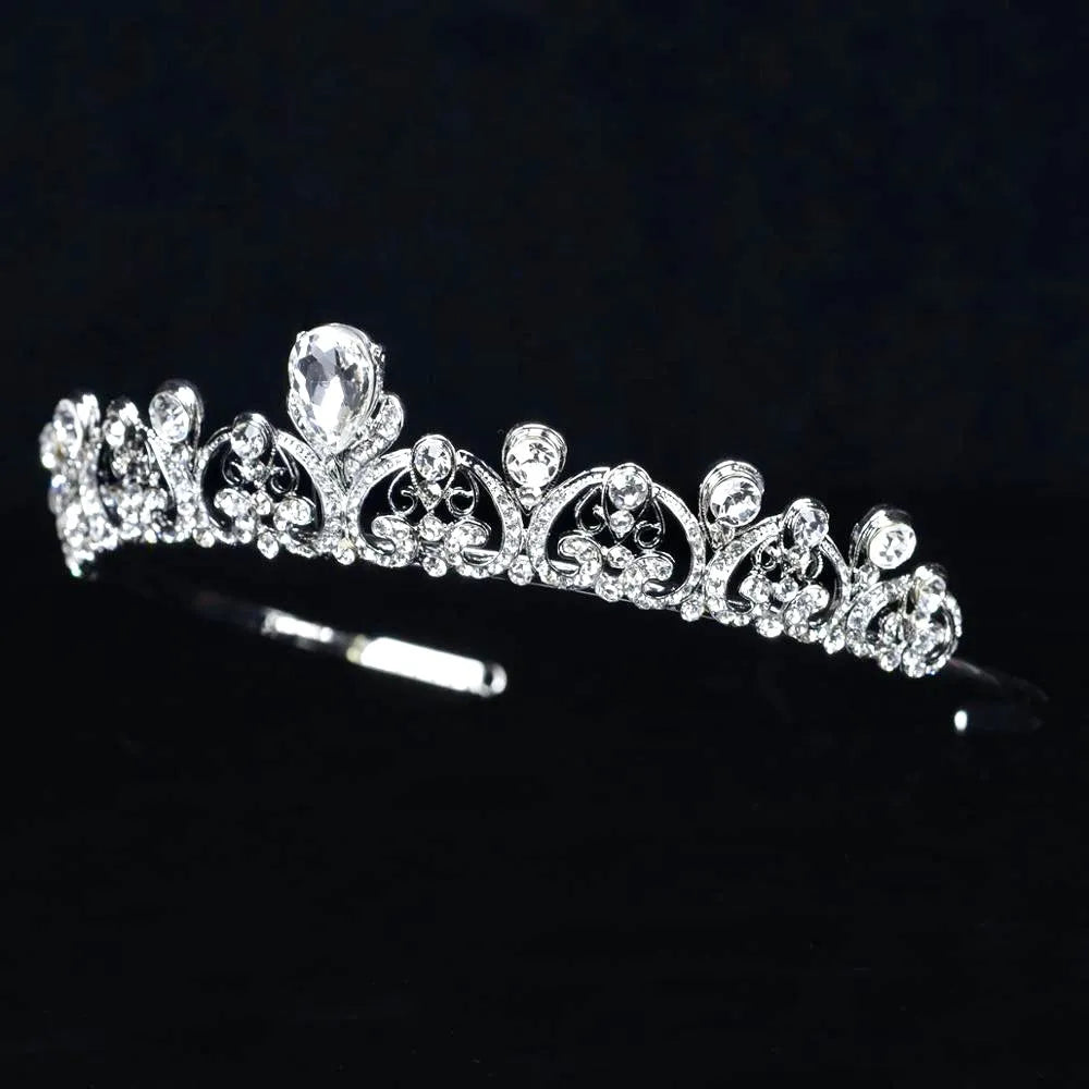 Wedding Hair Accessories - Rhinestone Wedding Tiara
