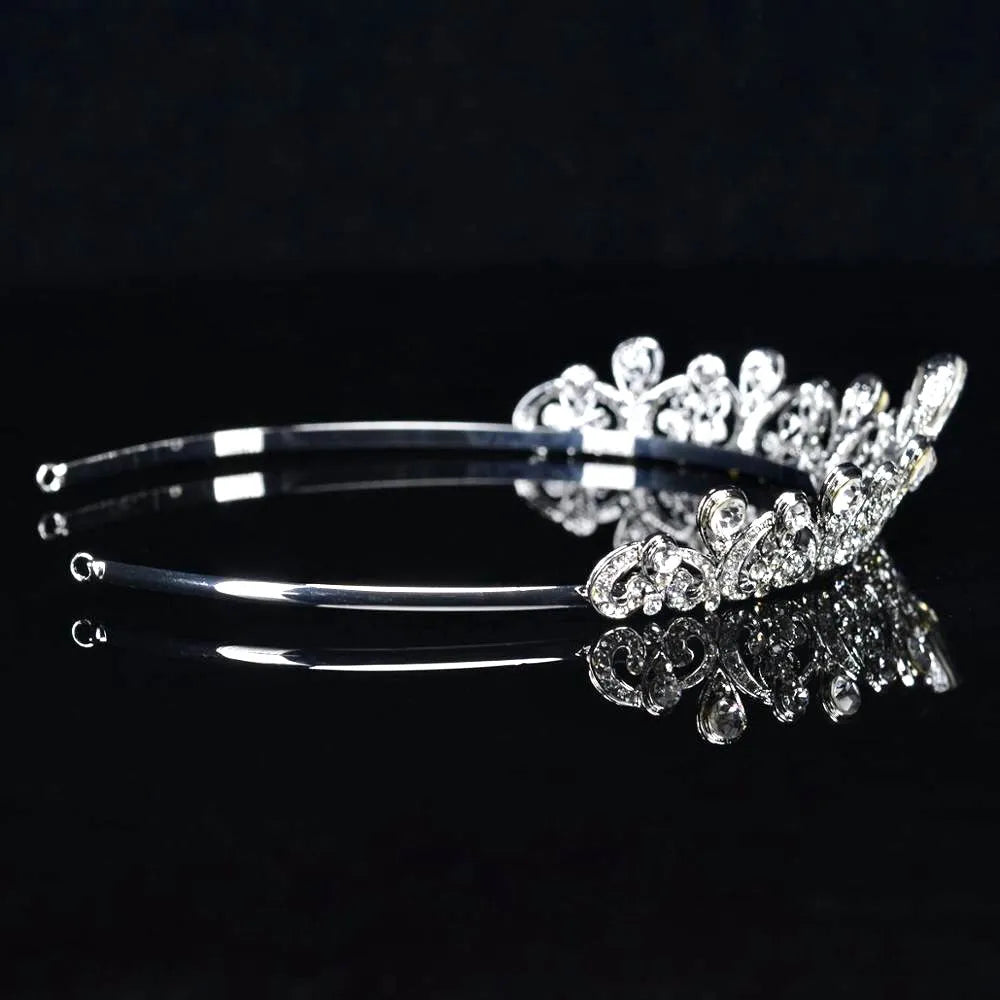 Wedding Hair Accessories - Rhinestone Wedding Tiara