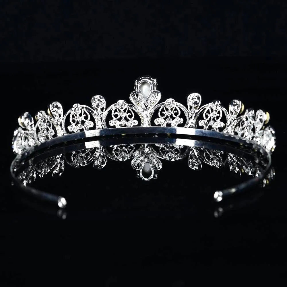 Wedding Hair Accessories - Rhinestone Wedding Tiara