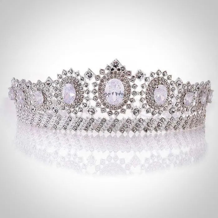 Wedding Hair Accessories - Rhinestone Wedding Tiara