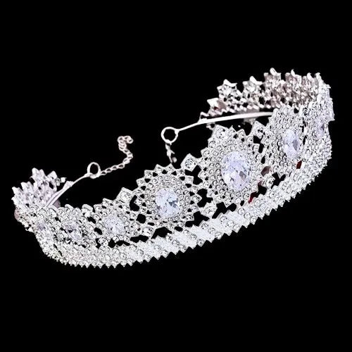Wedding Hair Accessories - Rhinestone Wedding Tiara