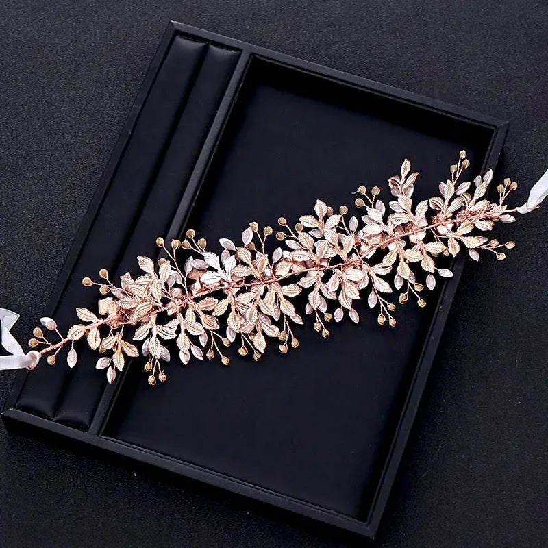 Wedding Hair Accessories - Crystal Bridal Hair Vine - Available in Silver, Rose Gold and Yellow Gold